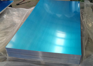 6082 T6 ALUMINUM PLATE WITH BLUE PVC FILM